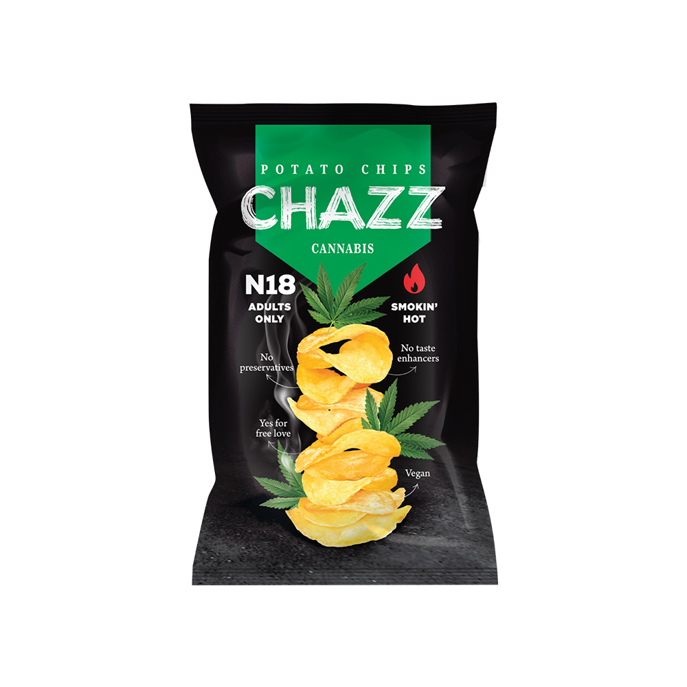 Alamanos - Chazz Potato Chips with Hemp & Jalapeño